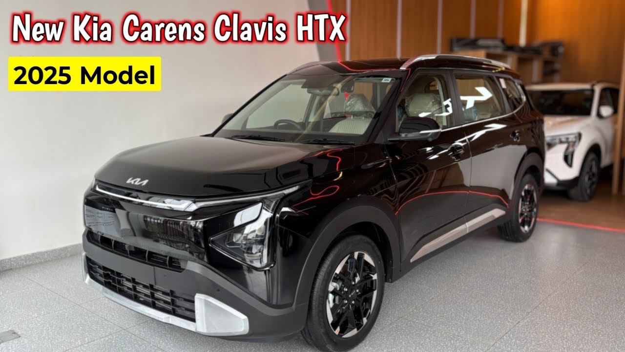 Kia Carens Clavis HTX - 2025 Model Review🔥 Kia Clavis Price , Mileage & Features !!