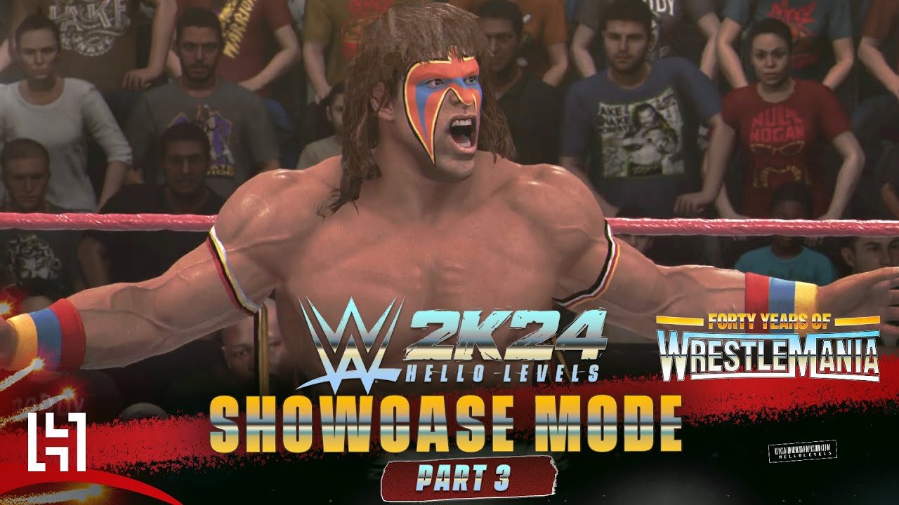 WWE 2K24 Showcase Mode Gameplay Part 3 - The Rudest Awakening - Rick Rude vs The Ultimate Warrior