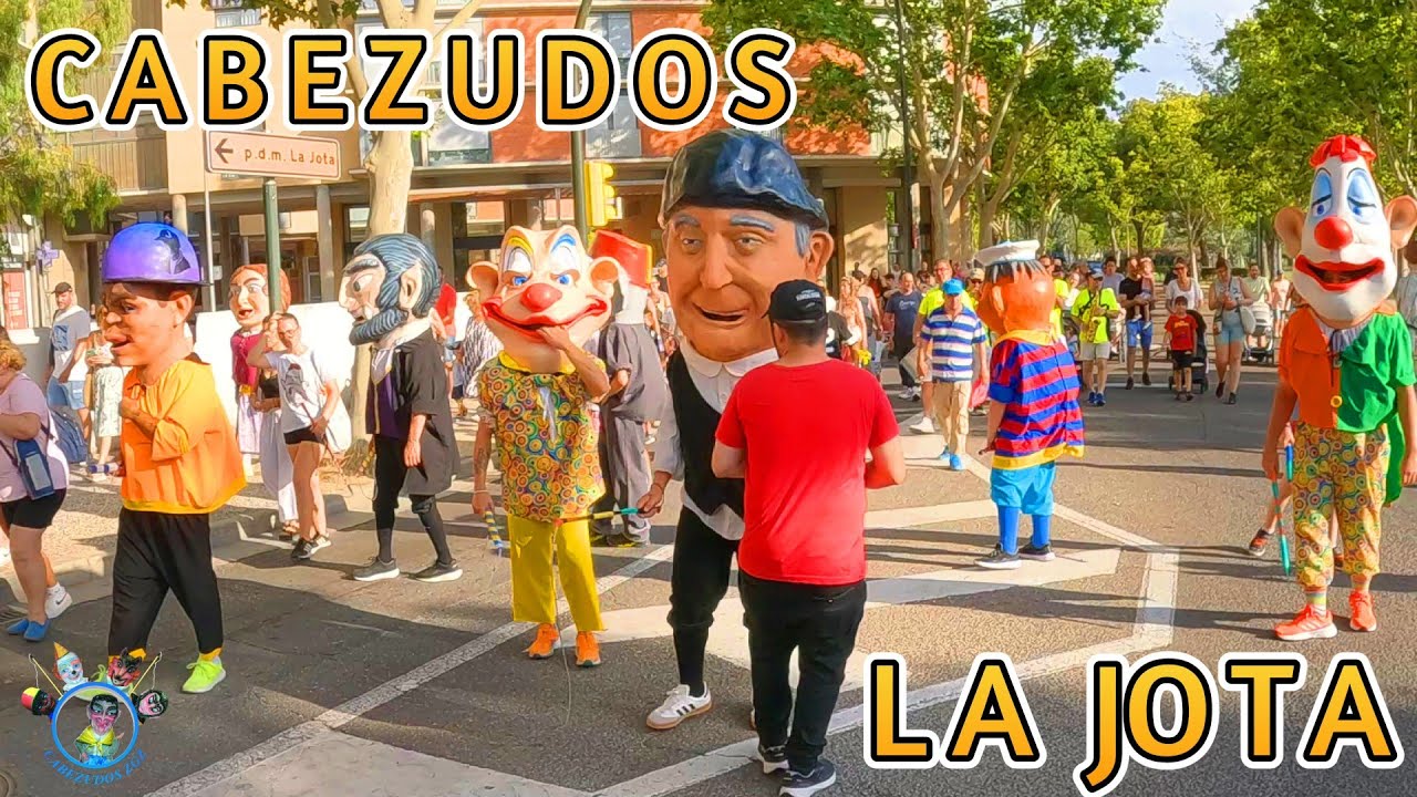 Cabezudos La Jota - Salida Viernes 04-07-2025 .