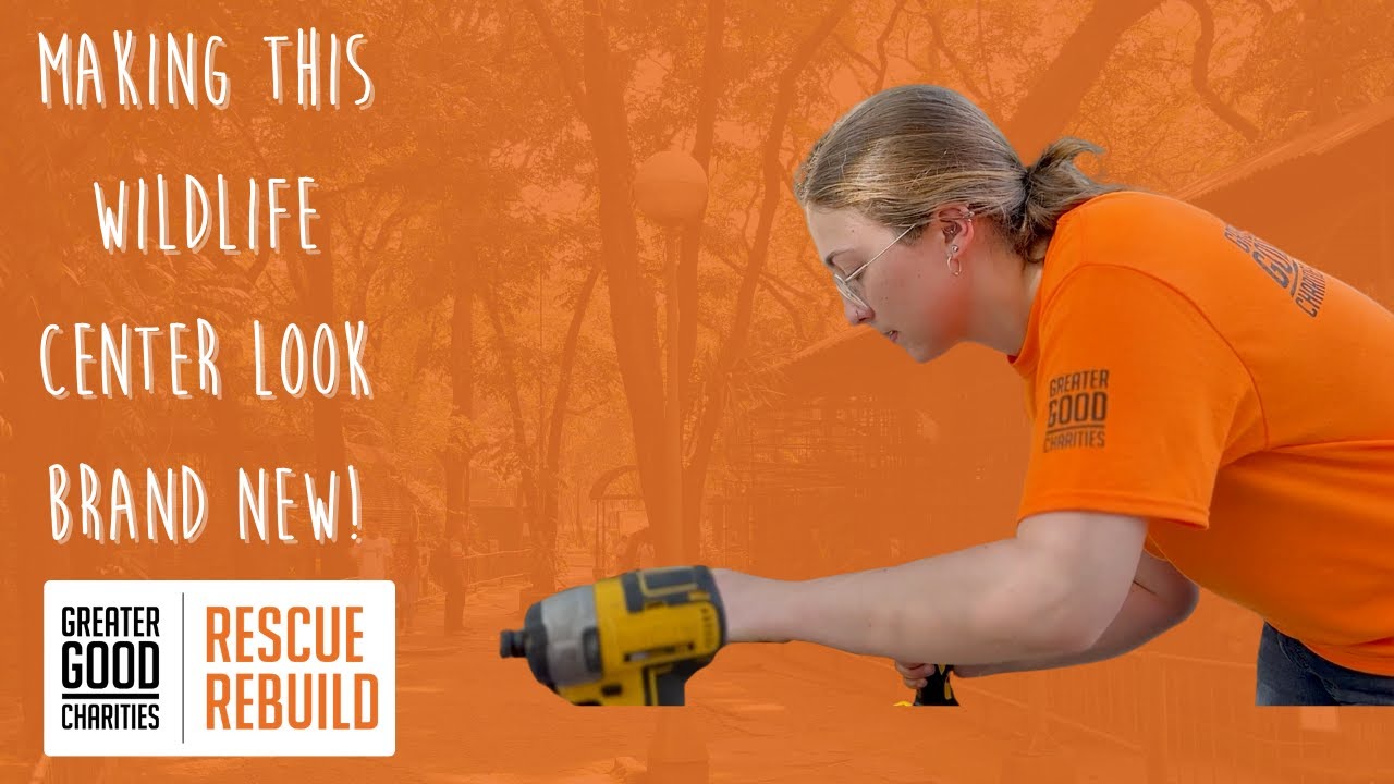 How We're Making This Wildlife Center Look New!