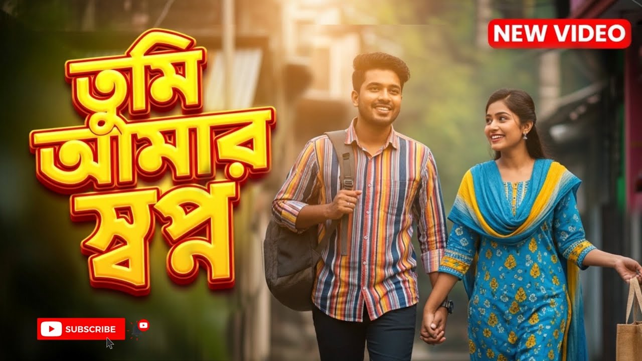 তুমি আমার স্বপ্ন 💖 | New Bangla Romantic Song 2026 | Beautiful Love Story