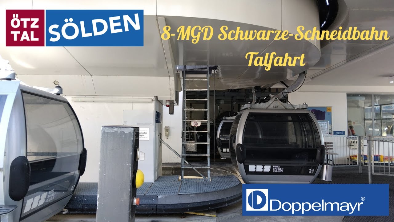 8-MGD Schwarze Schneidbahn I+II, RettenbachGletscher Sölden (Talfahrt)