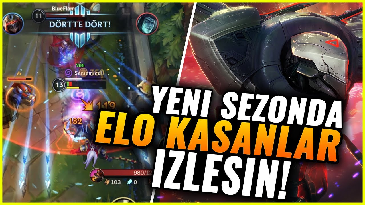 Yeni Sezon Başladı !! Lig Kasanlar Kesinlikle İzlesin !! - Lol Wild Rift Zed