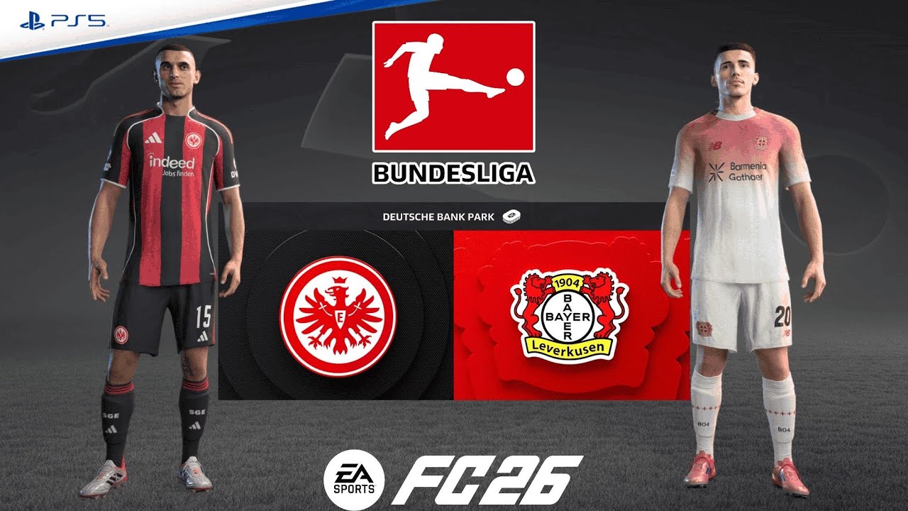Frankfurt v Bayer Leverkusen | Bundesliga 25/26 Matchday 20 | Match Simulation | FC 26 – PS5™ [4K]
