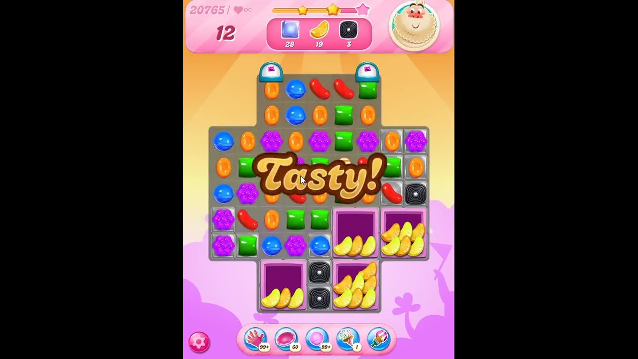 Candy Crush Saga Level 20765 - NO BOOSTERS | SKILLGAMING ✅