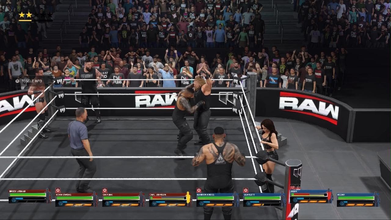 WWE 2K25 Mutiny Vs The Final testament RAW Elimination Match