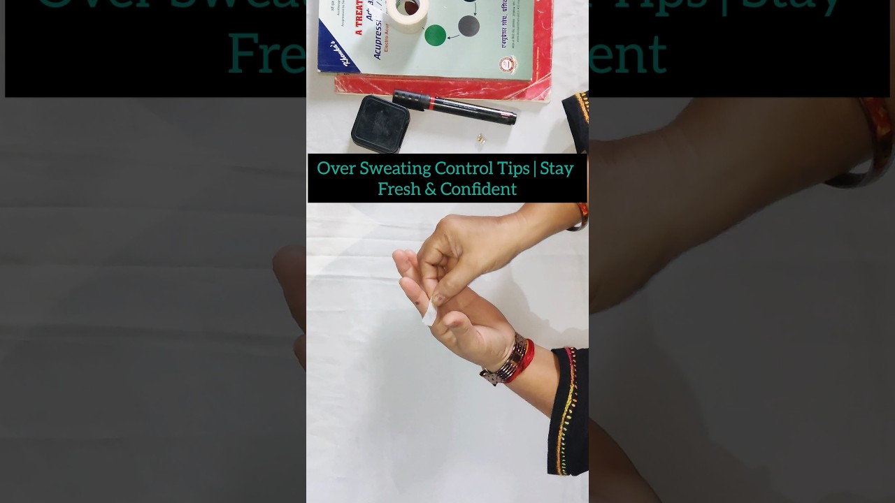 How to Stop Excessive Sweating Naturally | Best Home Remedies & Tips 