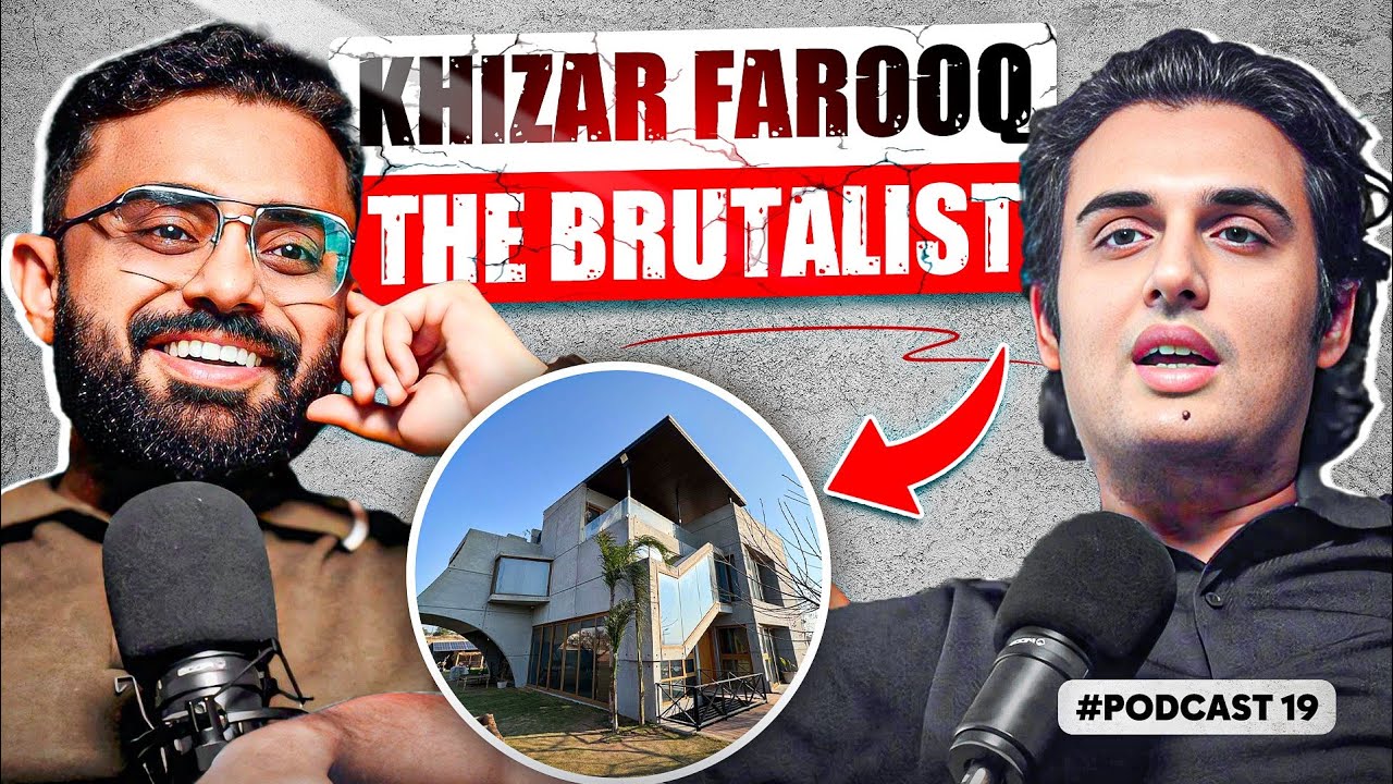 Meet The Brutalist Architect Khizar Farooq | Masood Awan Podcast
