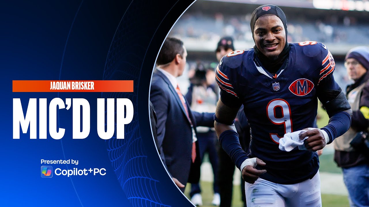 Jaquan Brisker | Mic'd Up | Chicago Bears