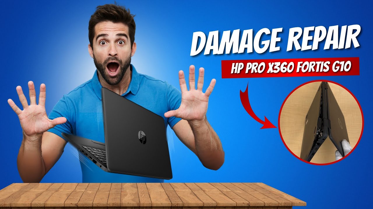 Replacing Top Cover with Keyboard on a HP Pro x360 Fortis G10