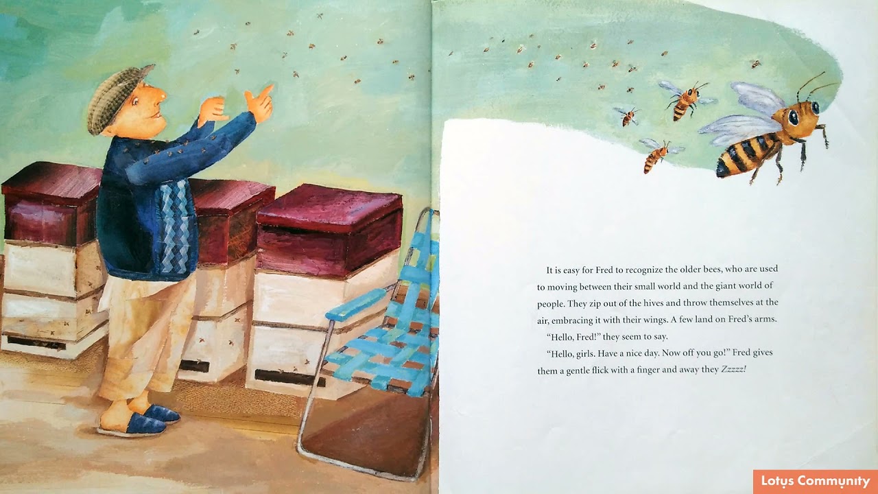 Read-along book 127: The honeybee man by Lela Nargi
