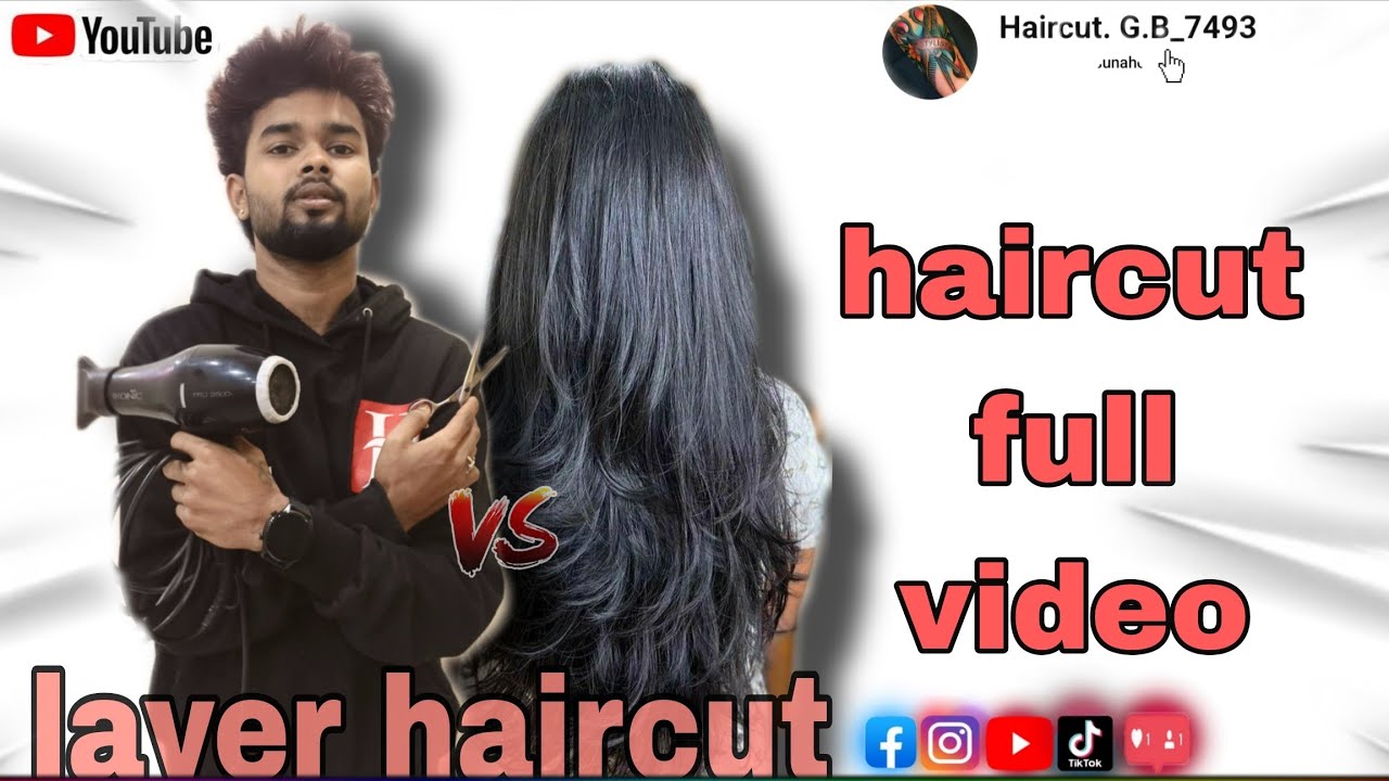 How to Cut New Haircut | layes Step by Step | full Video #layes  हेयर कटिंग ✂️ फुल layer 💈✂️#youtube