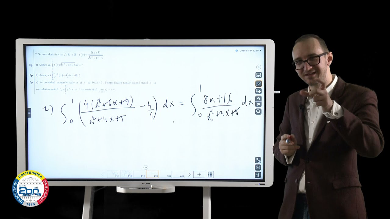 Matematică I Clasa a XII-a I Analiză matematică - Partea I