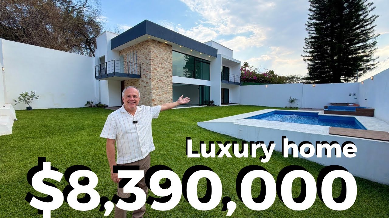 😮Recorriendo una Incre&iacute;ble Casa en Venta  en BURGOS Cuernavaca 🤩 &iexcl;500m&sup2; de Lujo Total!  Con alberca