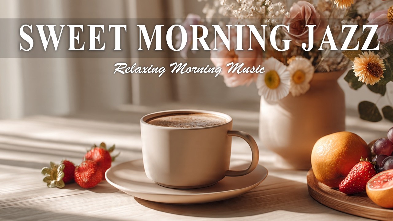Sweet Morning Jazz☕ Smooth Jazz for Relax, Focus & Cozy Coffee Moments