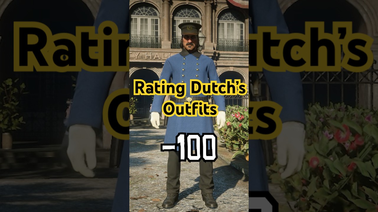 RDR2: Рейтинг нарядов Датча #rdr2 #dutchvanderlinde #reddeadredemption2