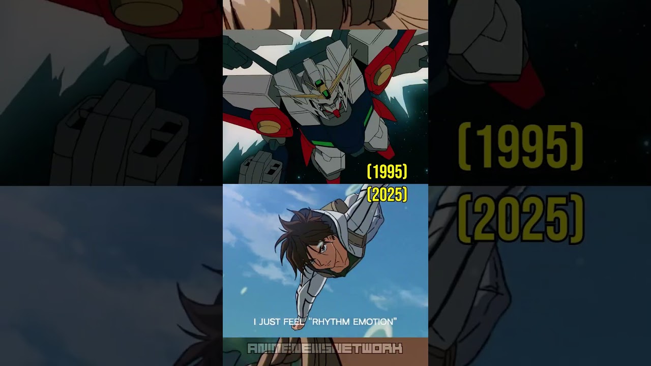 Original vs Remake - Gundam Wing Op 2 Rhythm Emotion (headphones recommended) #gundamwing