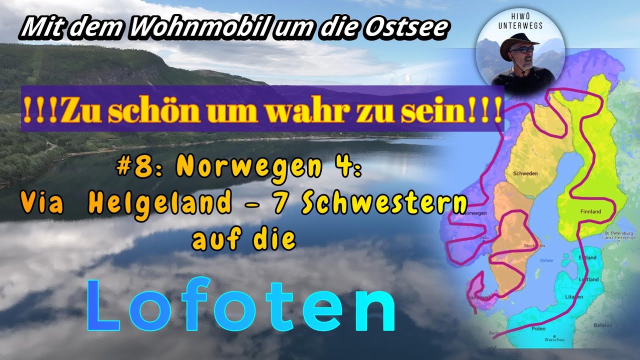 Norwegen #4, über die Helgeland Küstenstrasse auf die Lofoten