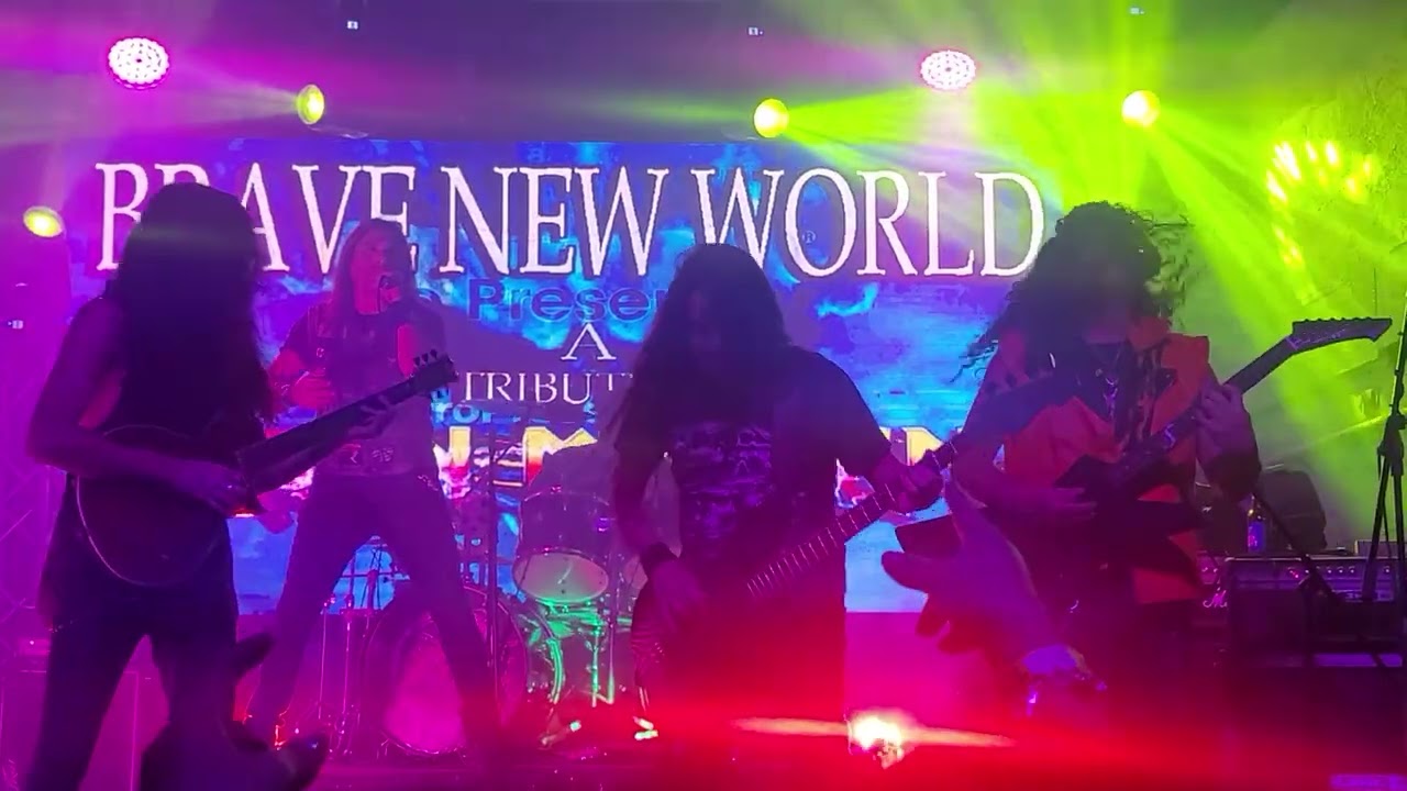 Jurrien and Evan playing with Brave  New World tribute