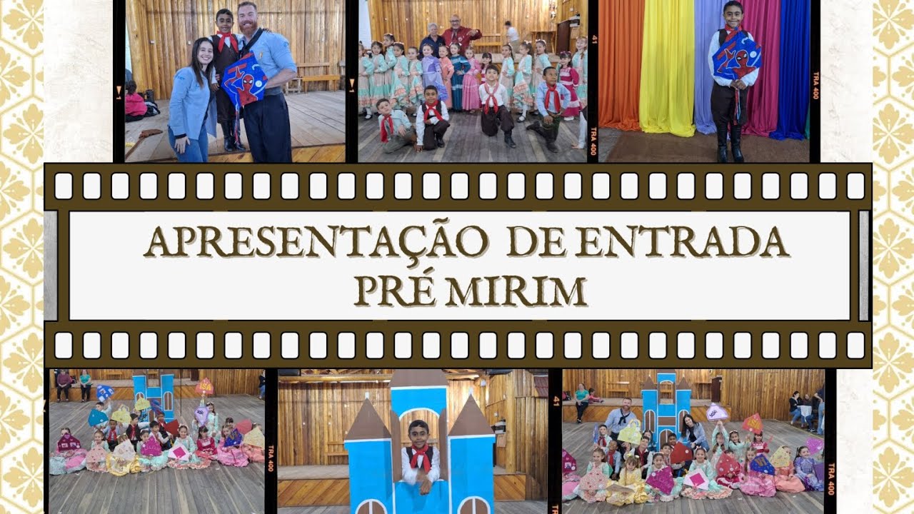 Apresentação de entrada - Invernada Pré Mirim