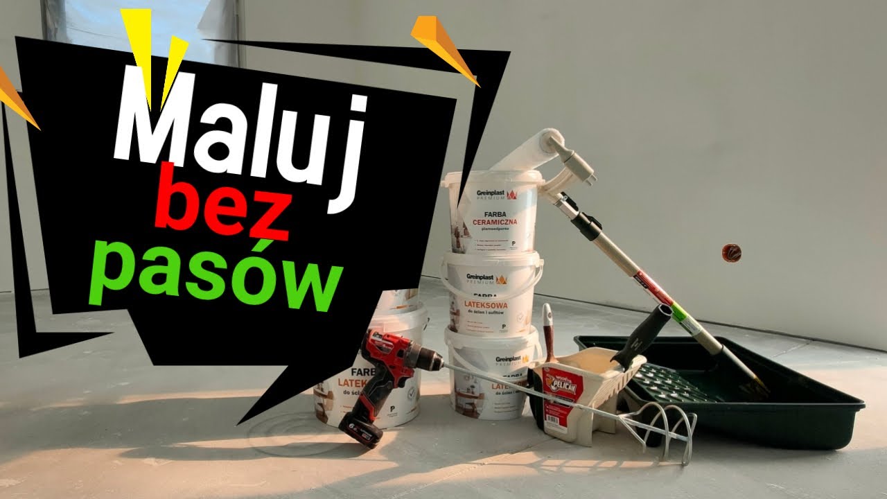 Malowanie bez pas&oacute;w, smug itp. Maluj jak PRO, lub jak chcesz 😀