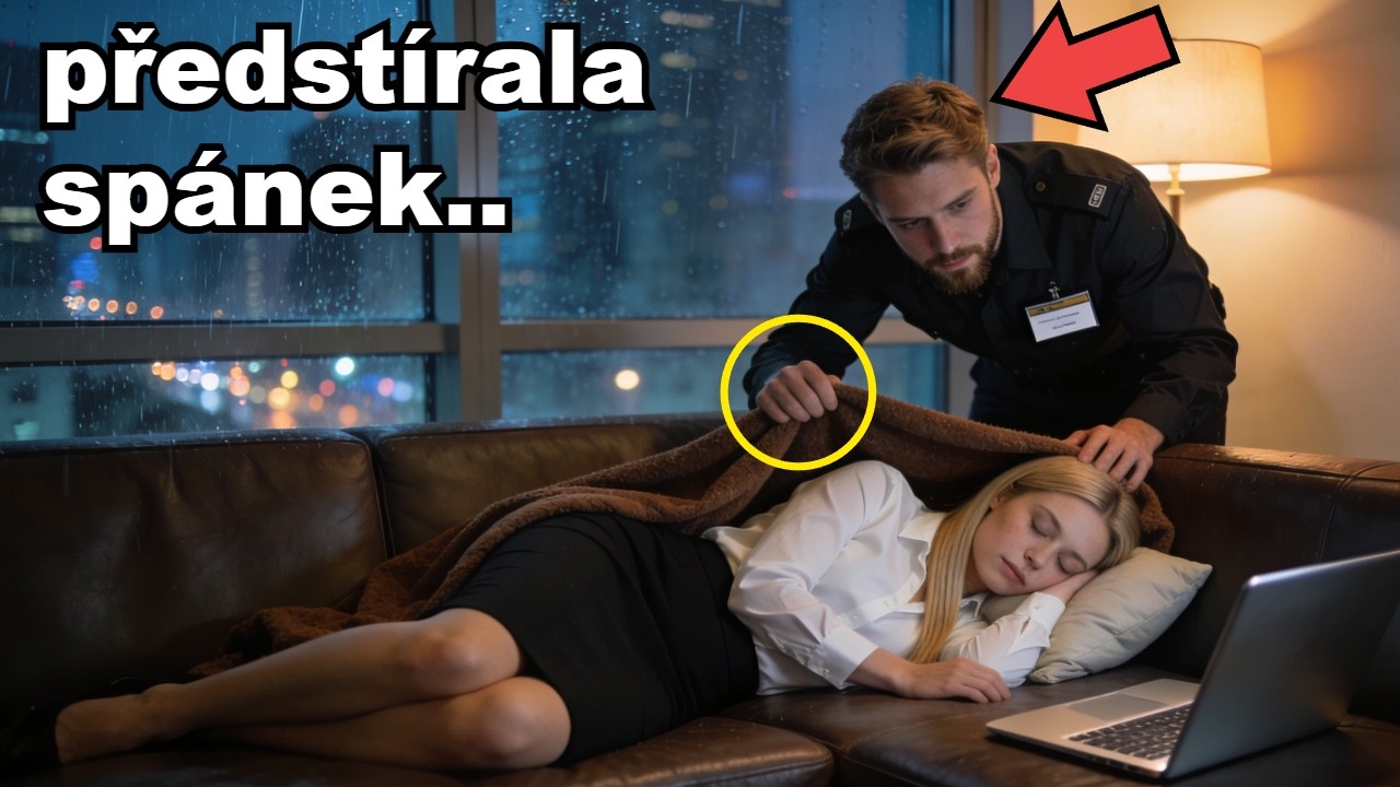Ředitelka Předstírala Spánek, Aby Otestovala Uklízeče - Jeho Šepot Ji Ale Úplně Zmrazil..