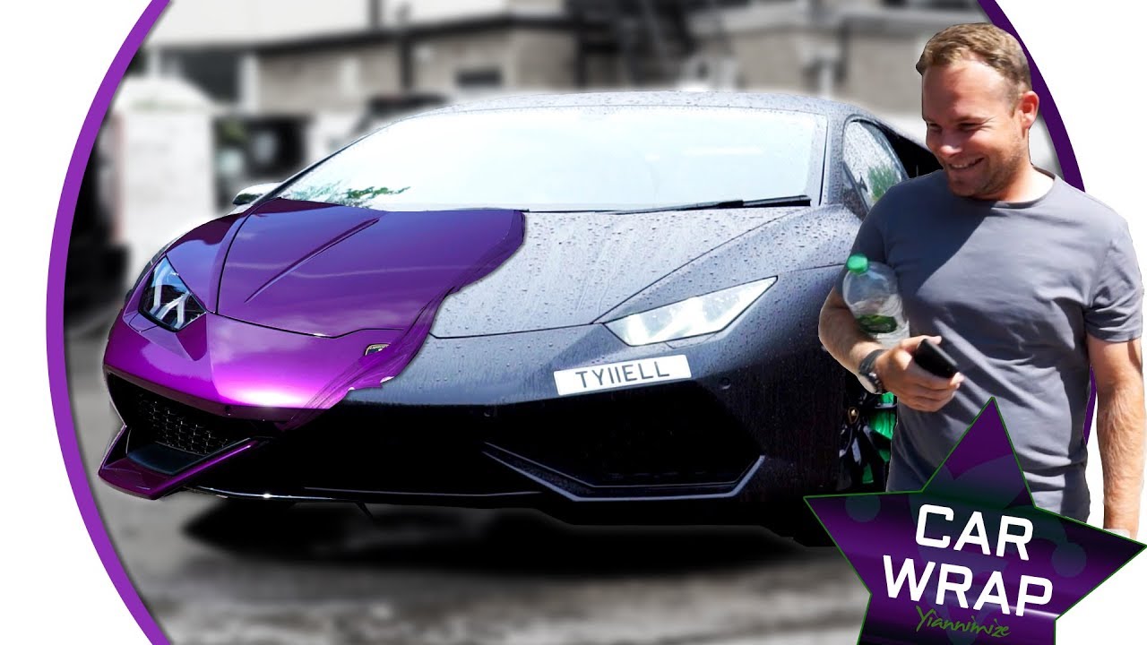 Why So Serious Huracan!? From Batman Black to Joker Purple