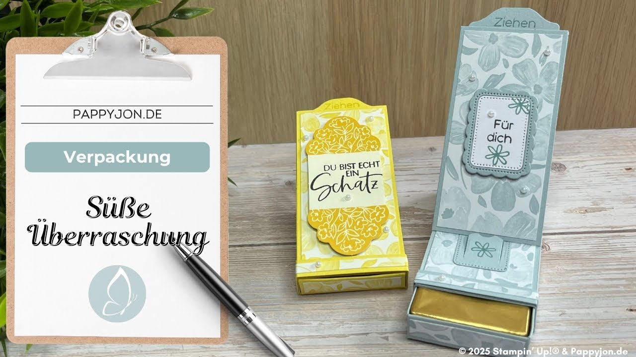 Verpackung Süsse Überraschung - Schokolade & Geldgeschenke verschenken mal anders! | DIY Tutorial💕