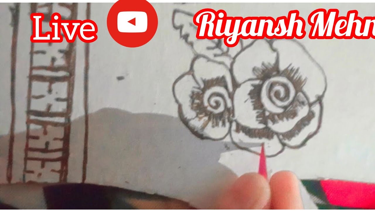 very easy paper practice ✍️ mehndi 🌿 design