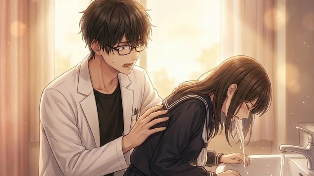 【看病ﾎﾞｲｽ】嘔吐した生理痛と高熱のダブルパンチで苦しむ女子生徒は全部お見通しの先生【女性向け/体調不良/ASMR/関西弁】