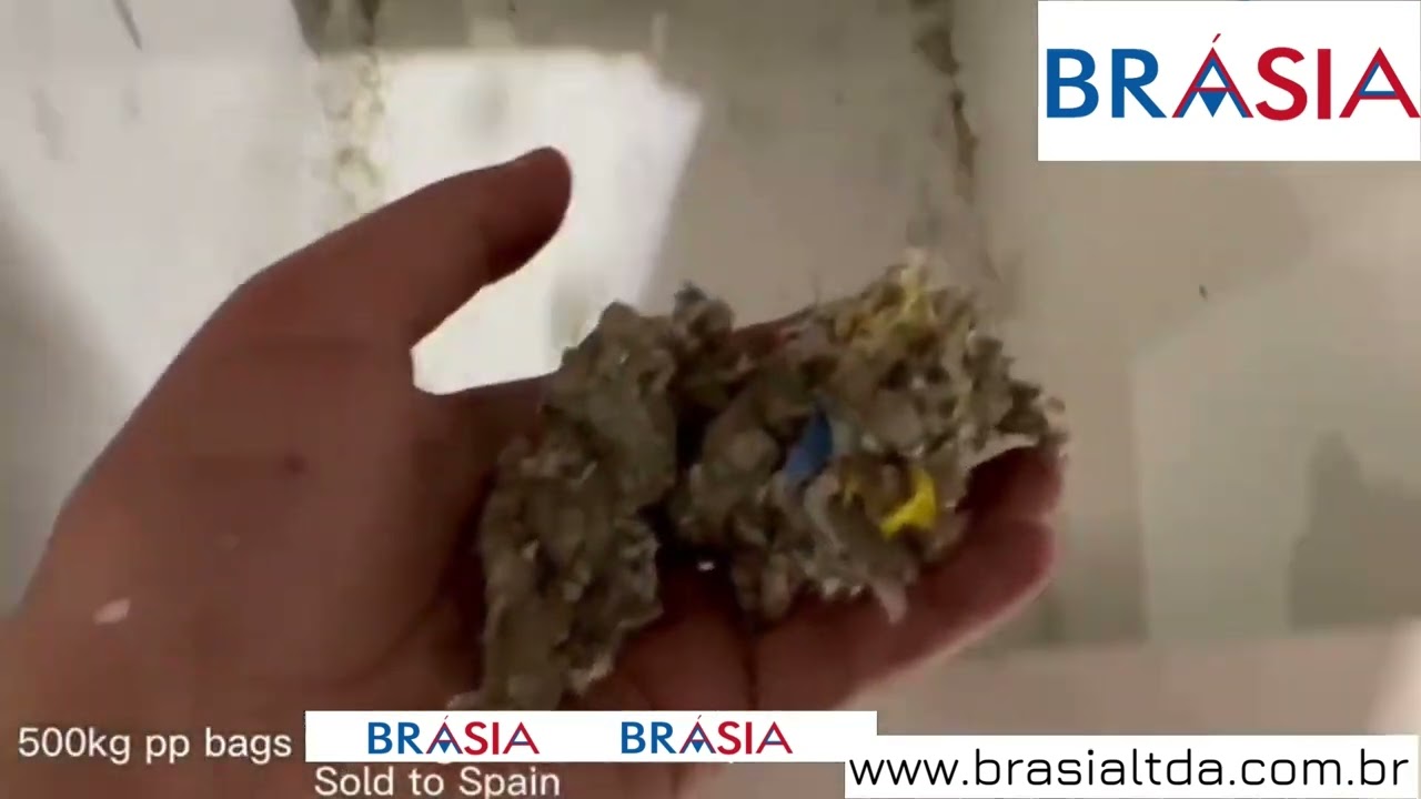 Linha de Lava&ccedil;&atilde;o com Extrusora Recuperadora Secadora Monorosca para Sacaria de R&aacute;fia PP - 500 kgs/h