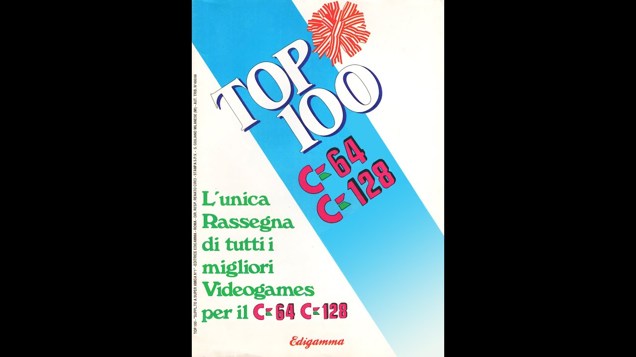 C64 Raccolta giochi edicola - Edigamma TOP100