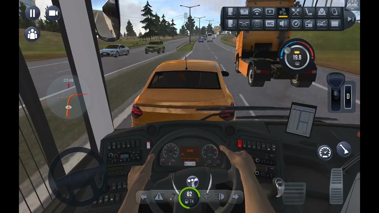 Relaxing Bus drive Gameplay|| 4k video quality|| Gaming 