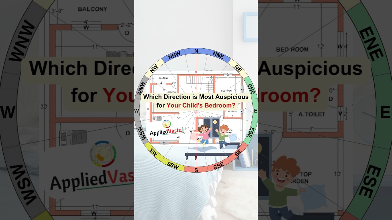 Children bedroom as per vastu | Best direction for children's bedroom according to Vastu in english