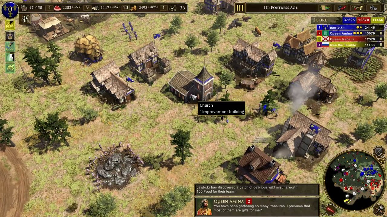 Age of Empires III  Definitive Edition - Potyczki: Francuzi w Mongolii kontra Rosja i Hiszpania