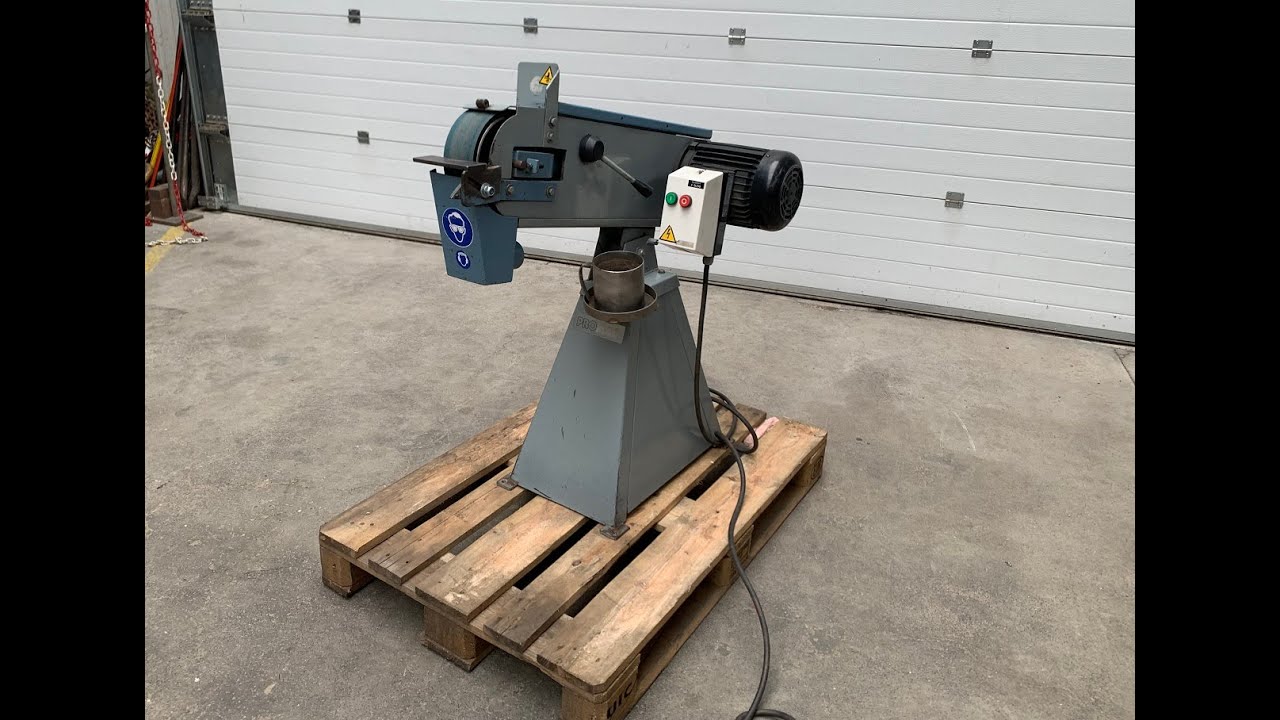 Ponceuse &agrave; bande PROMAC type 335 C - www.retec-machines.com