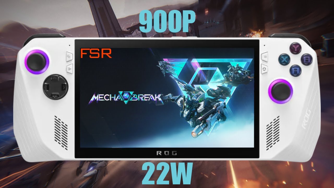 Mecha Break Demo | ROG Ally Z1E 22W | High Settings | 900p