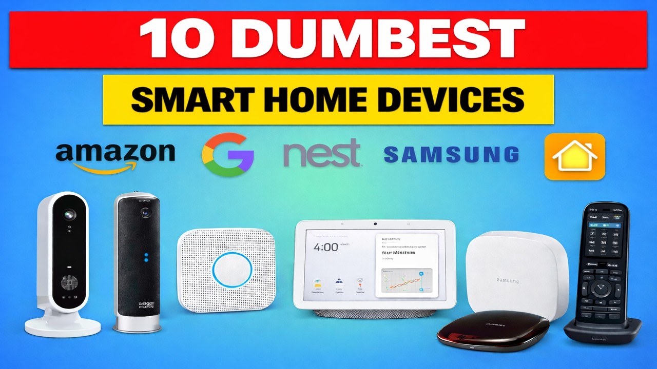 10 Dumbest Smart Home Devices Nobody Wanted