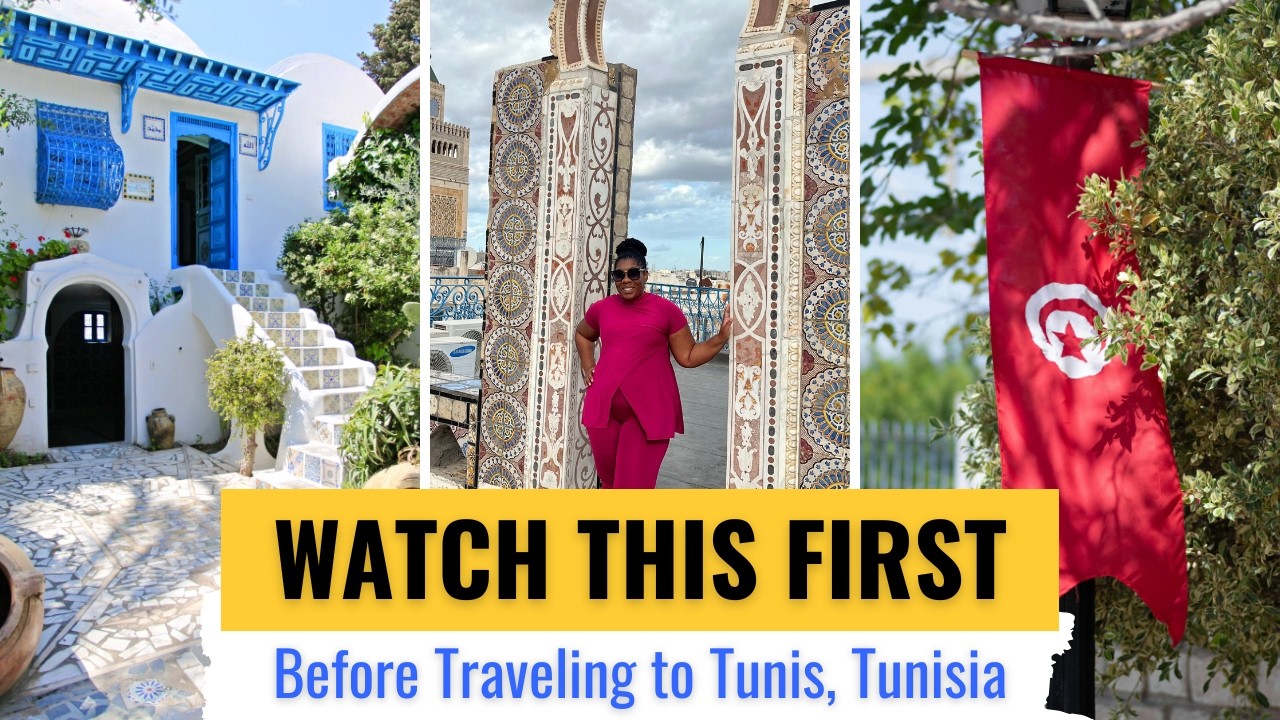 Things to Know BEFORE Traveling to Tunisia (Solo Female Travel Perspective) | Ebony Meets World
