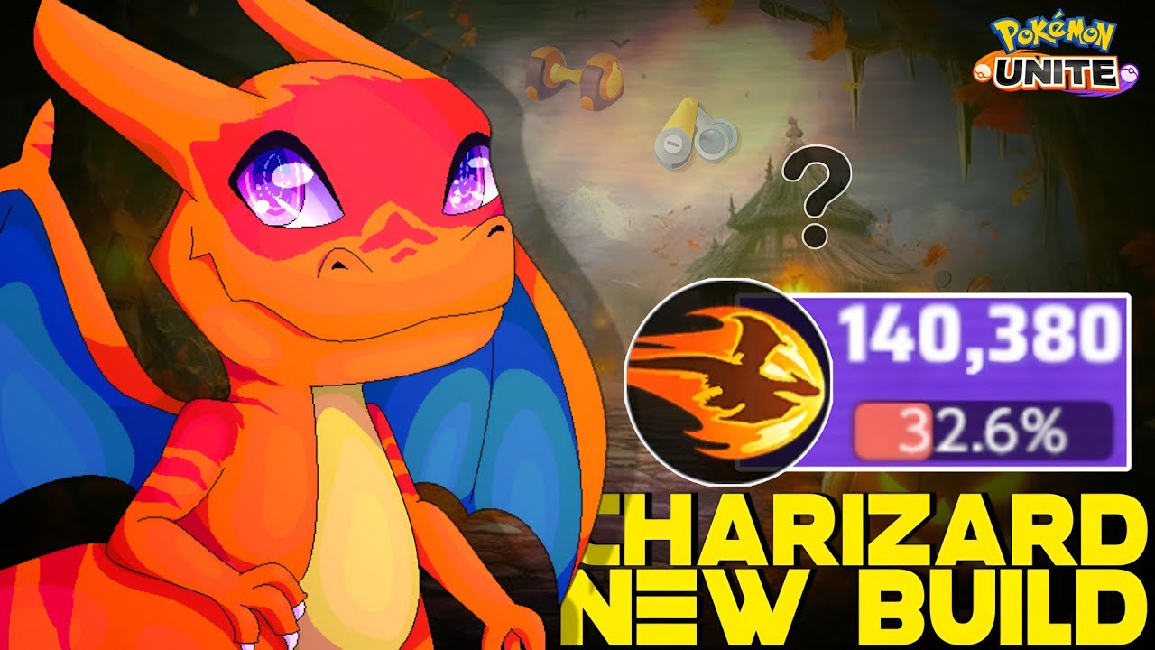 THIS NEW CHARIZARD BUILD IS PERFECT TO MAKE ENEMIES BARBEQUE 😎 | POKEMON UNITE