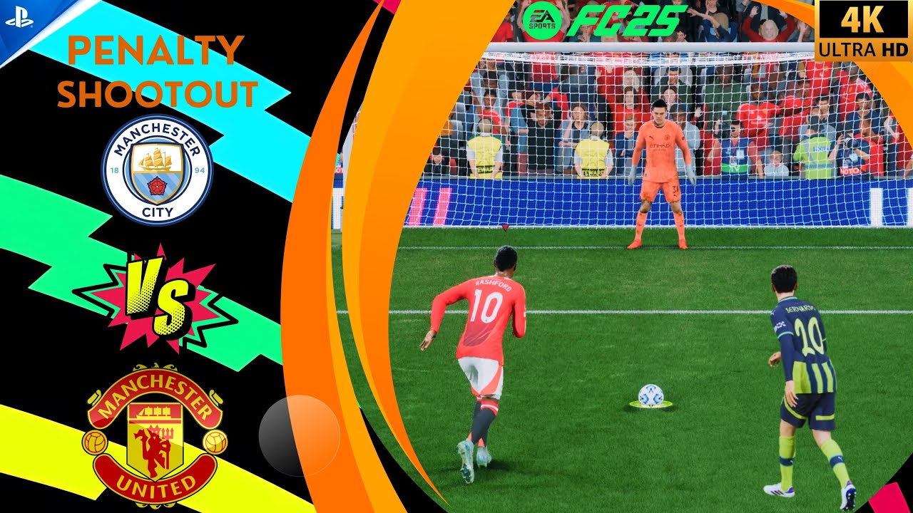 EA FC 25 |Manchester United vs Manchester City [Penalty Shootout] -UEFA Champions League Final 24/25