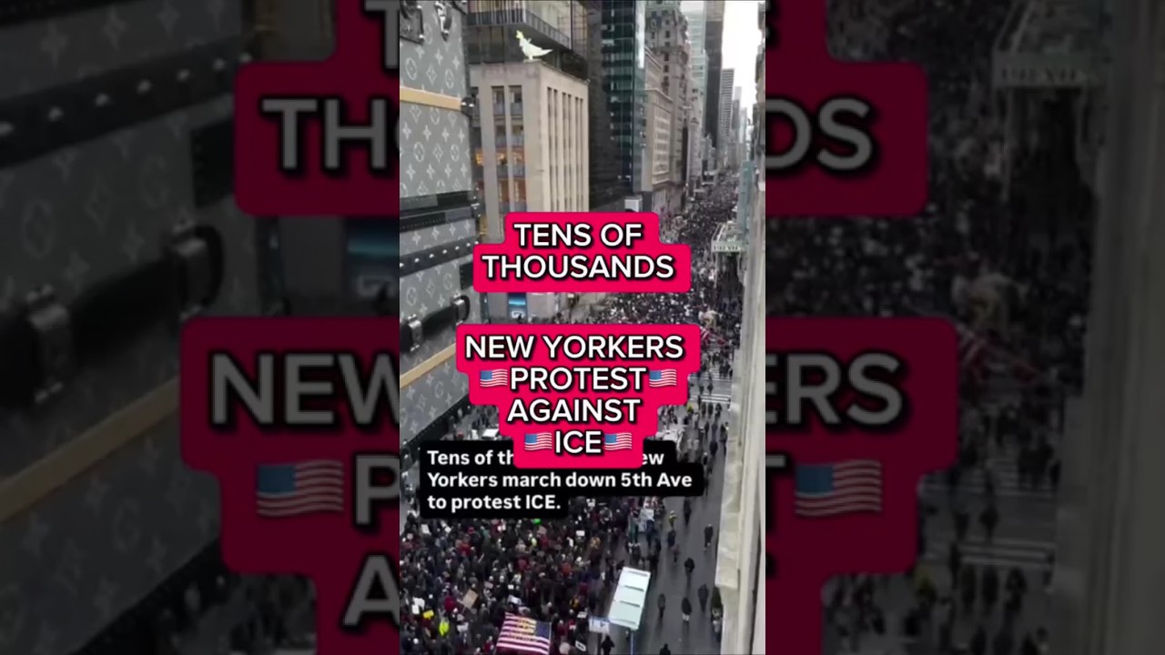 Thousands Rally in NYC Against ICE & Trump After Fatal Shooting of Renee Good