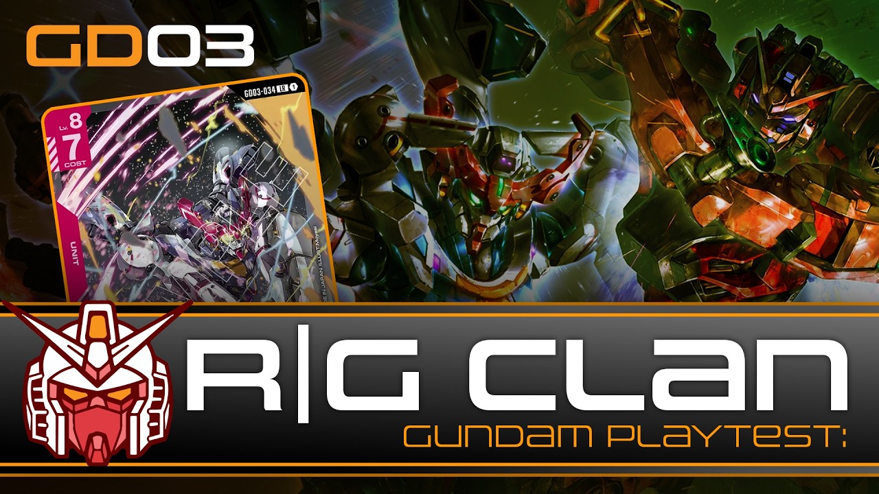 GD03 Red/Green Clan Deck Playtest 🟥🟩 - Gundam Card Game