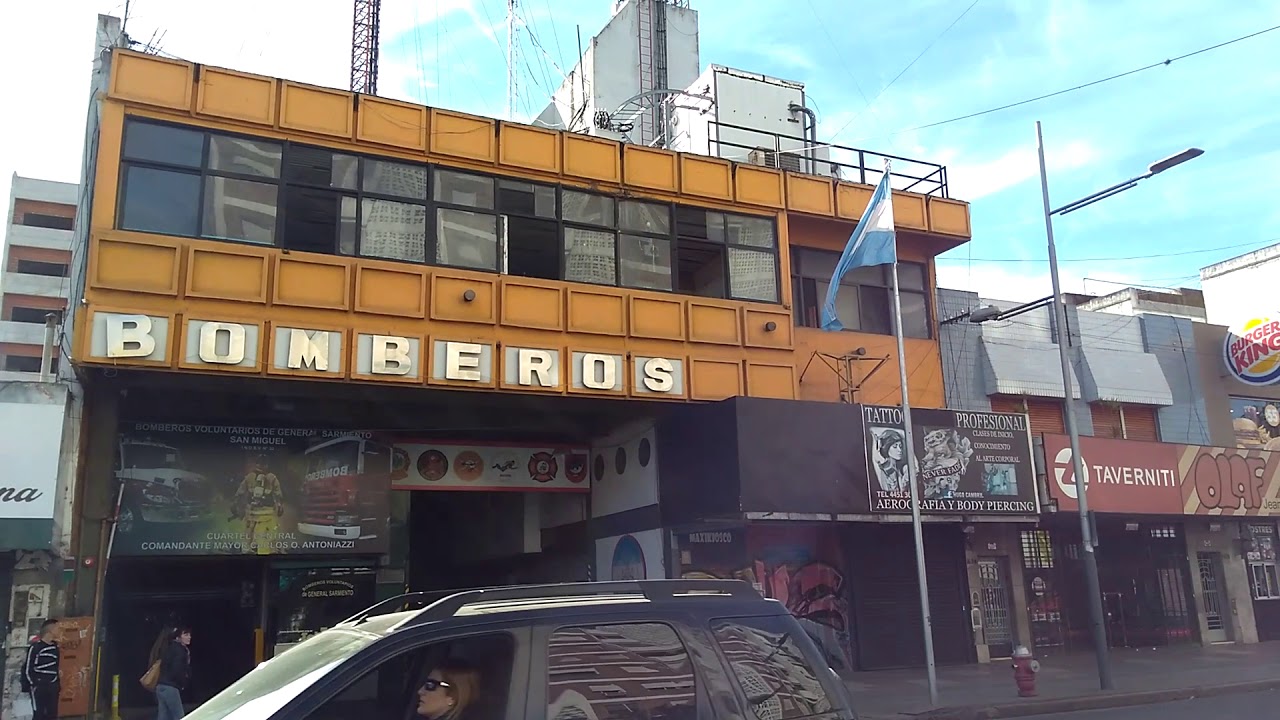 Bomberos General Sarmiento. Toque de sirena en reclamo al Estado Nacional, por el desfinanciamient