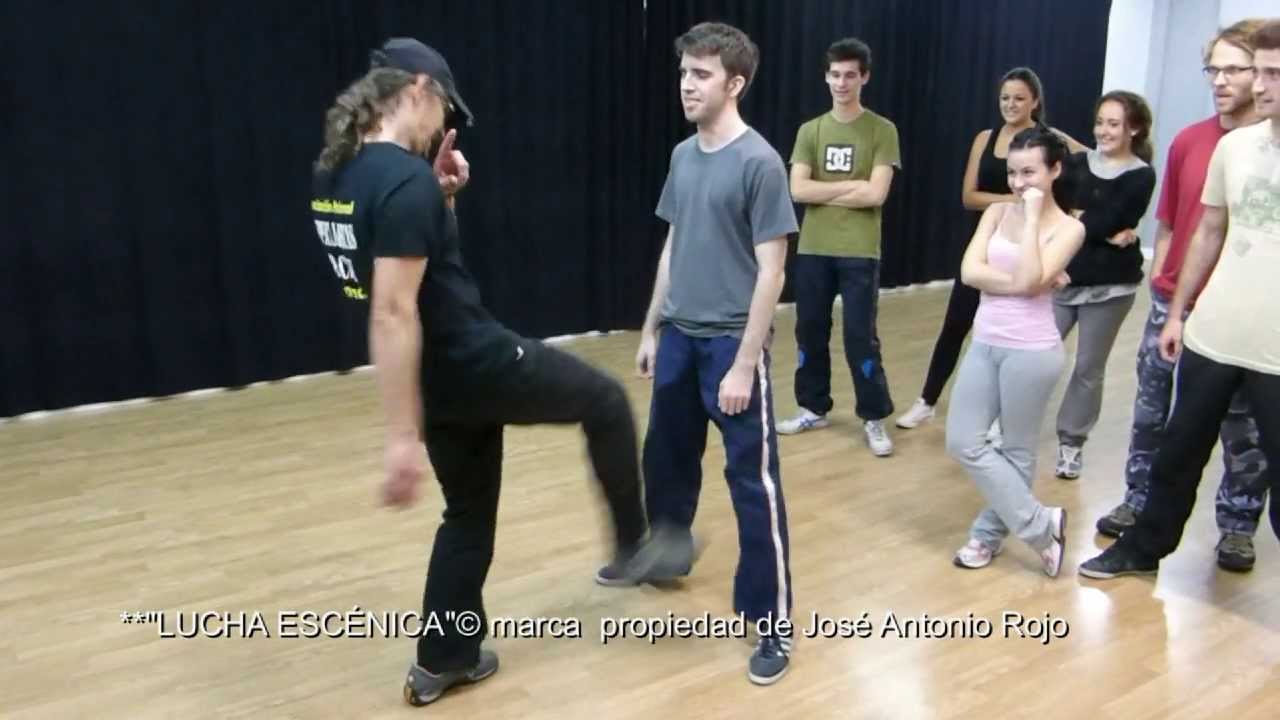 2013 lucha escenica para actores patada en la entrepierna