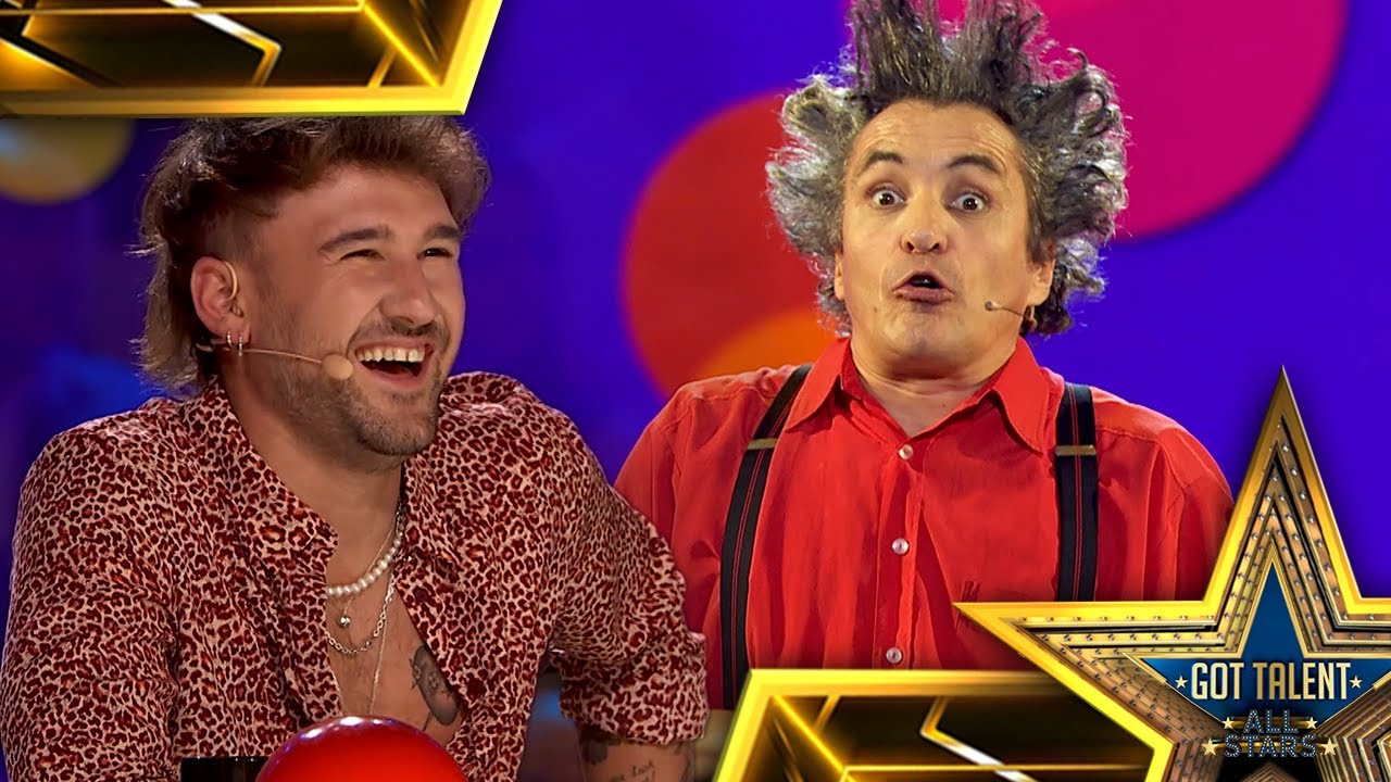 Este HUMORISTA ITALIANO te hará DESTERNILLARTE de RISA | Audiciones 04 | Got Talent: All-Stars 2023