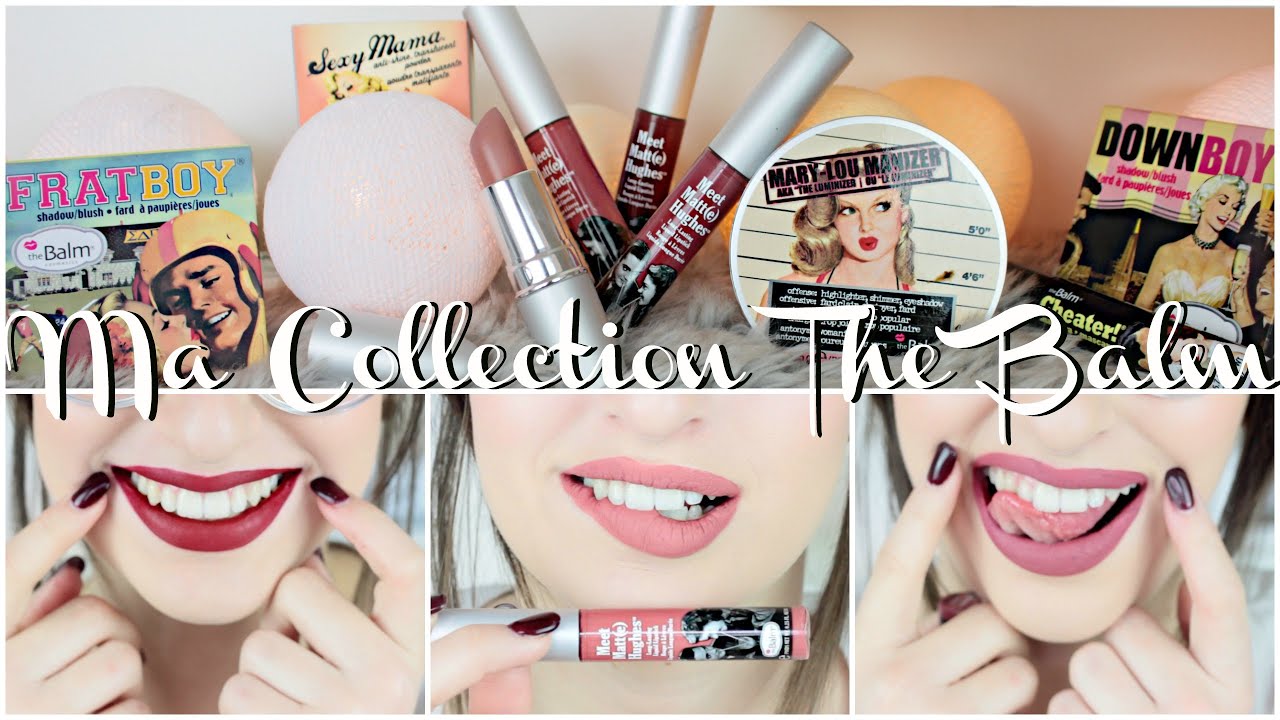 TOUT SUR MA COLLECTION THE BALM : Meet Matt hughes, Cheater, Mary-Lou...