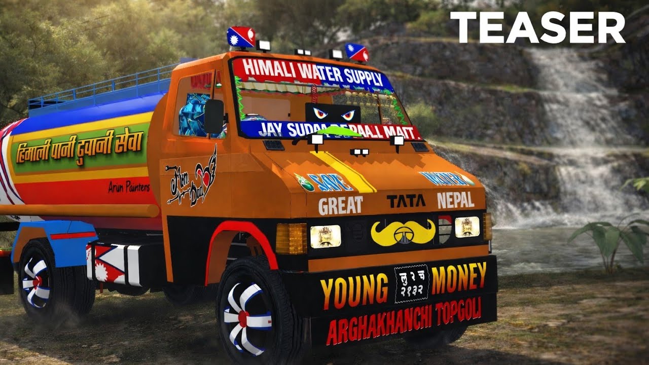 TATA 407 TANKER TRUCK SKIN | FIRST LOOK TEASER |ARISU GAMING X NEPNEX|COMMING SOON🔥 @Arisugaming2.0 