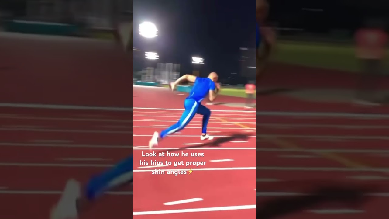 Marcell Jacobs with an amazing start just before winning Olympic gold🥇