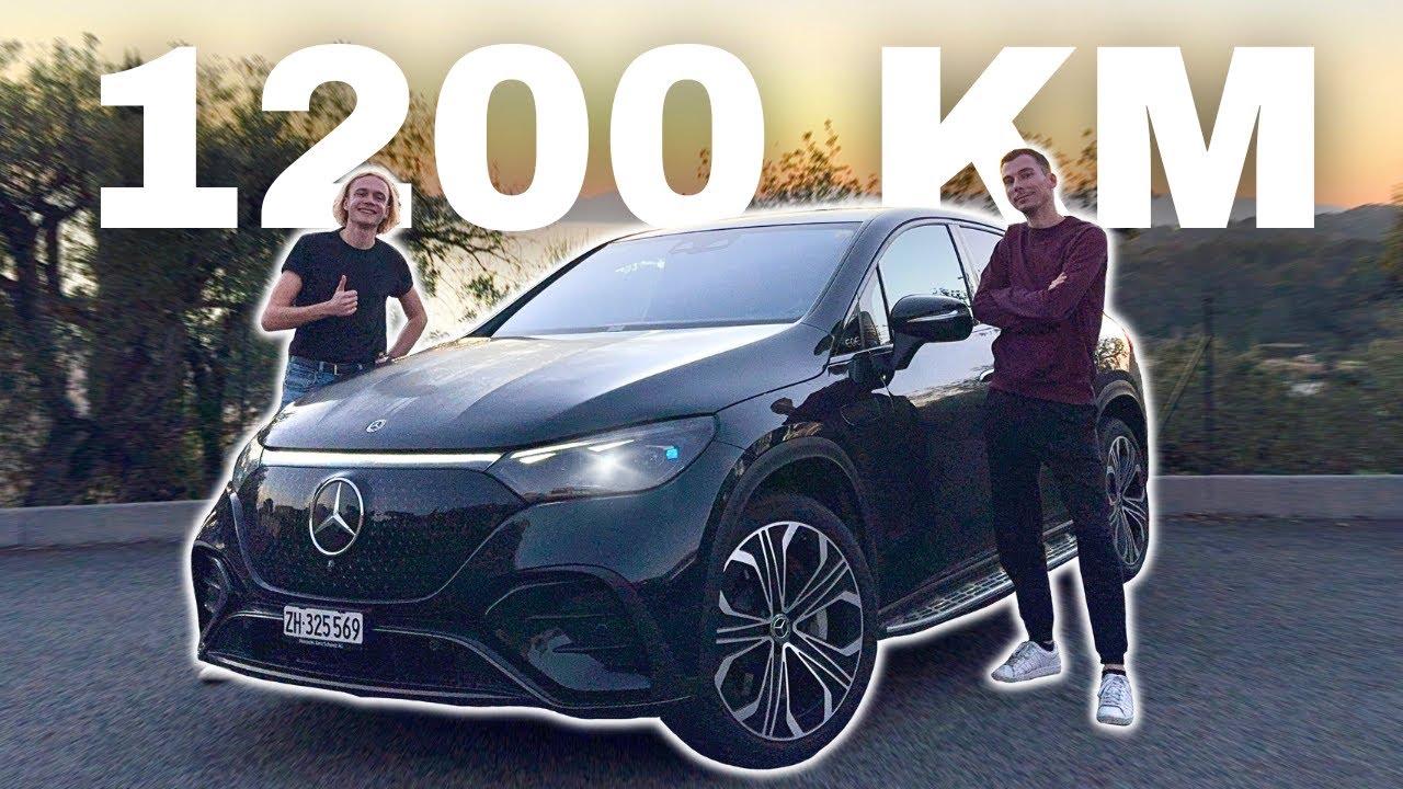 Traverser la France en Mercedes EQE SUV: le TOP du TOP !?